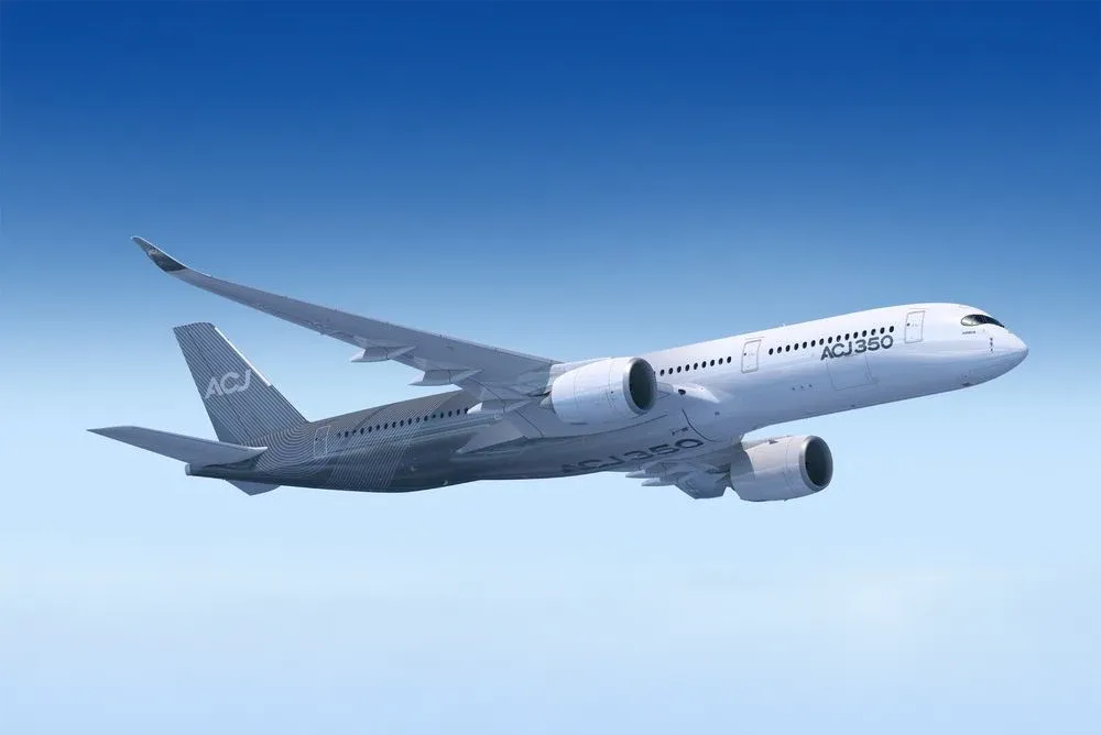 Airbus ACJ350 largest private jet comparison